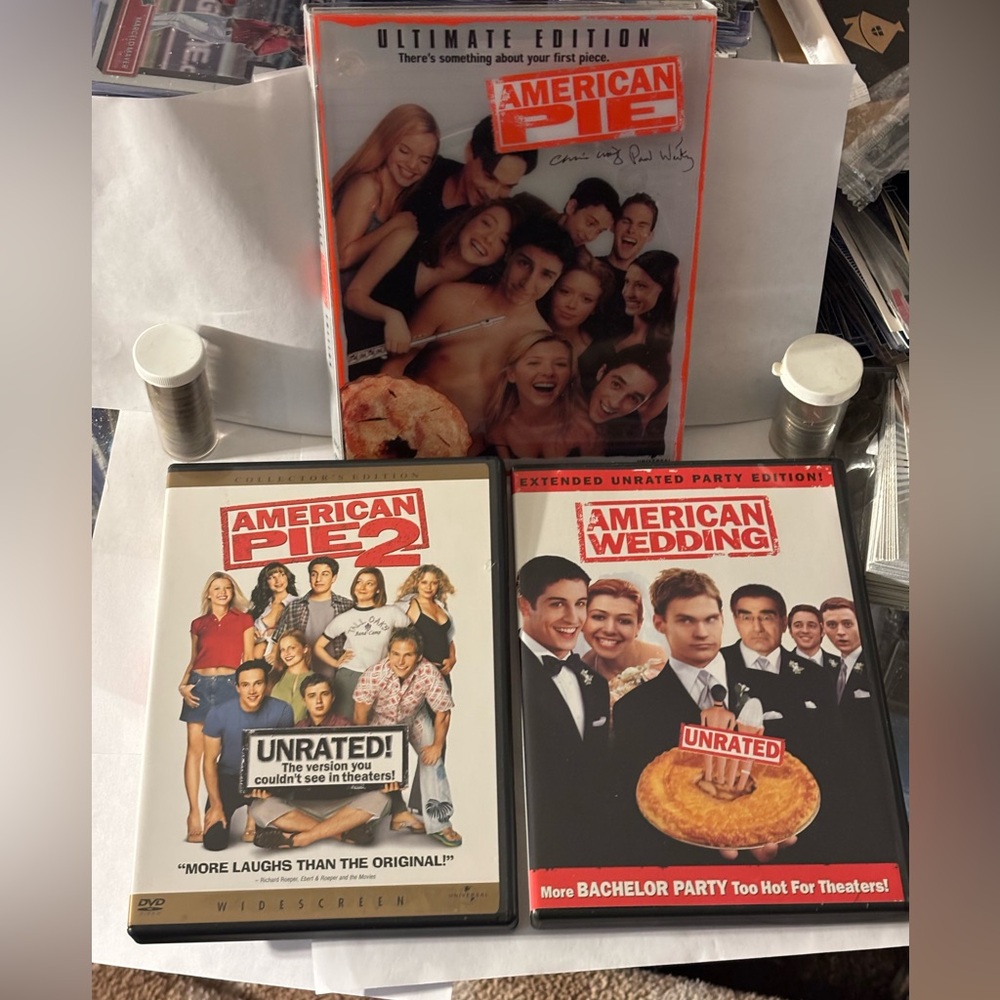 American Pie DVD Collection 1, 2 & American Wedding